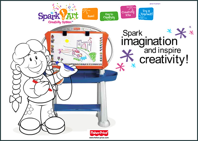 Fisher-Price® Spark Art Easel